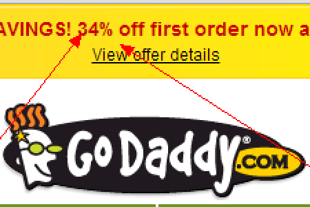 godaddy域名注册优惠码35%