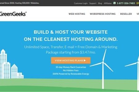 greengeeks虚拟主机3.4折促销,并且送免费域名一个(com/net/org/info/biz任选注册一个)