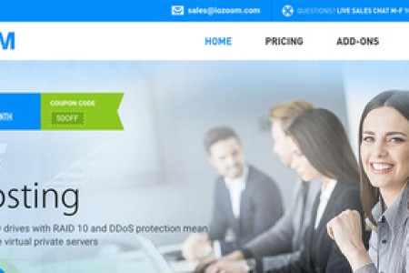 IOZoom 美国vps主机优惠 2G内存 SSD硬盘 月付7美元 支持支付宝