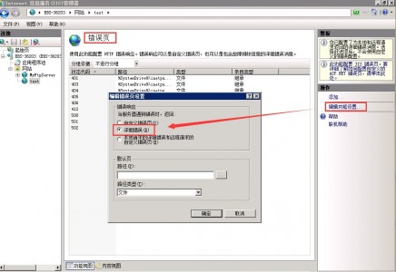 网站打开提示500调试显示错误方法 Windows2003/08/12适用